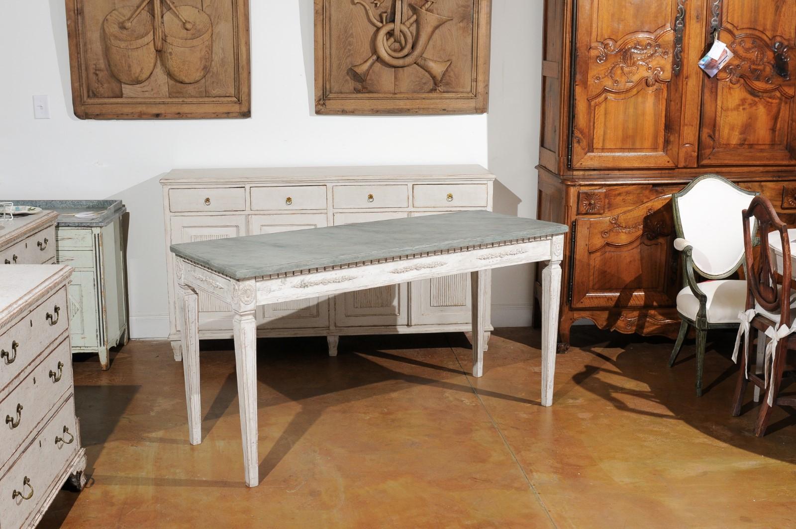 white console tables with storage