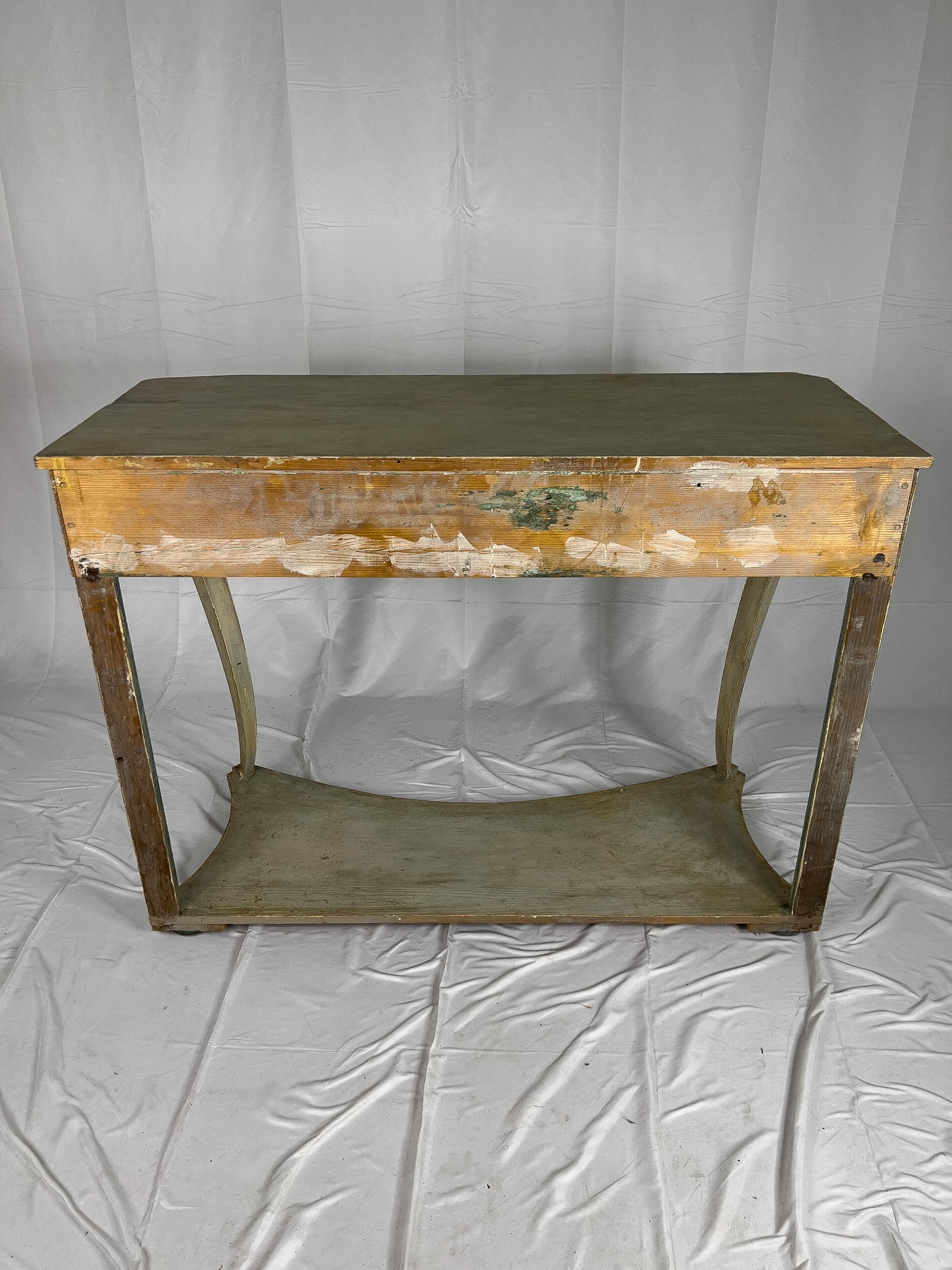 Swedish 19th Century Painted Console Table For Sale 5