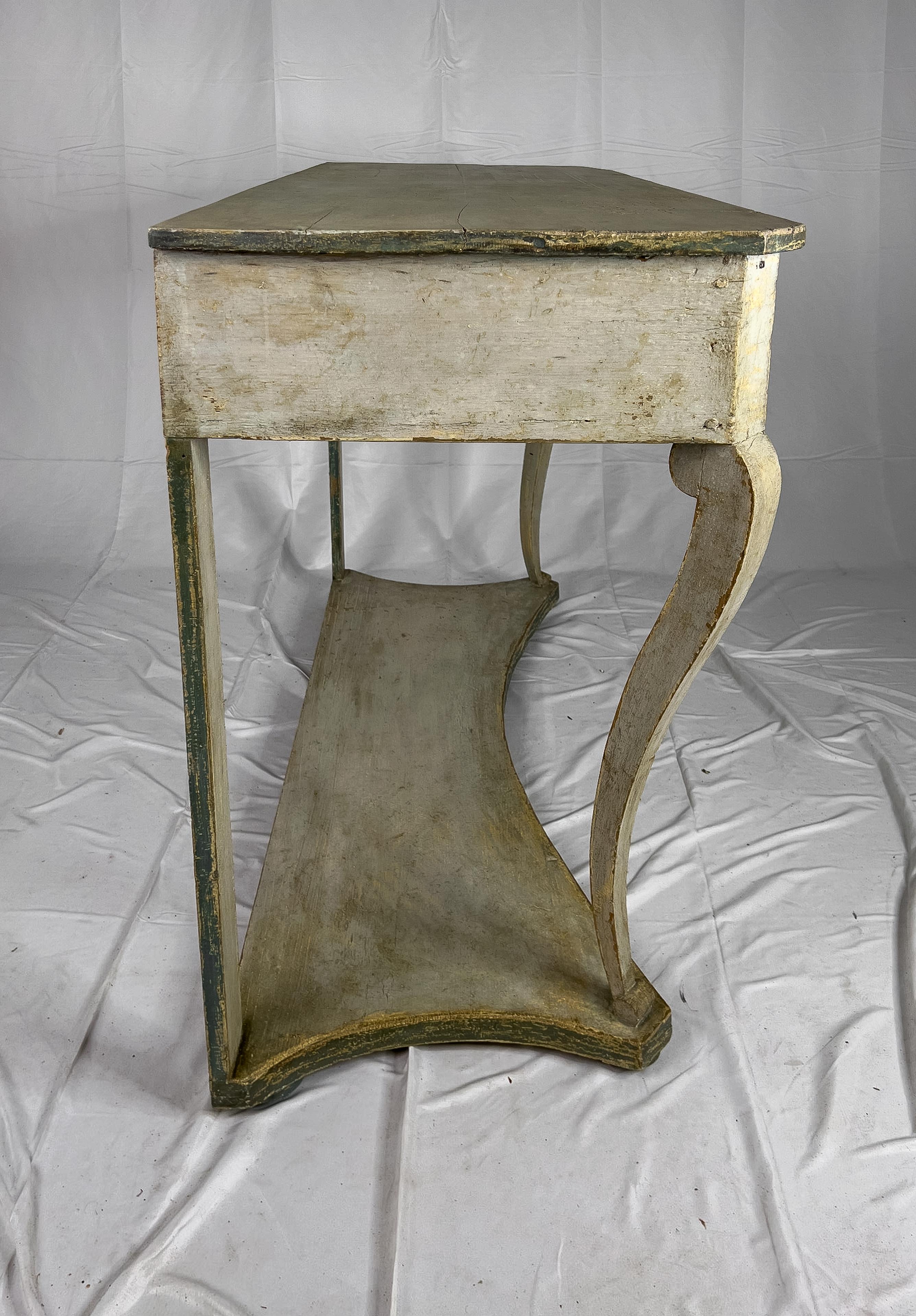 Swedish 19th Century Painted Console Table For Sale 7