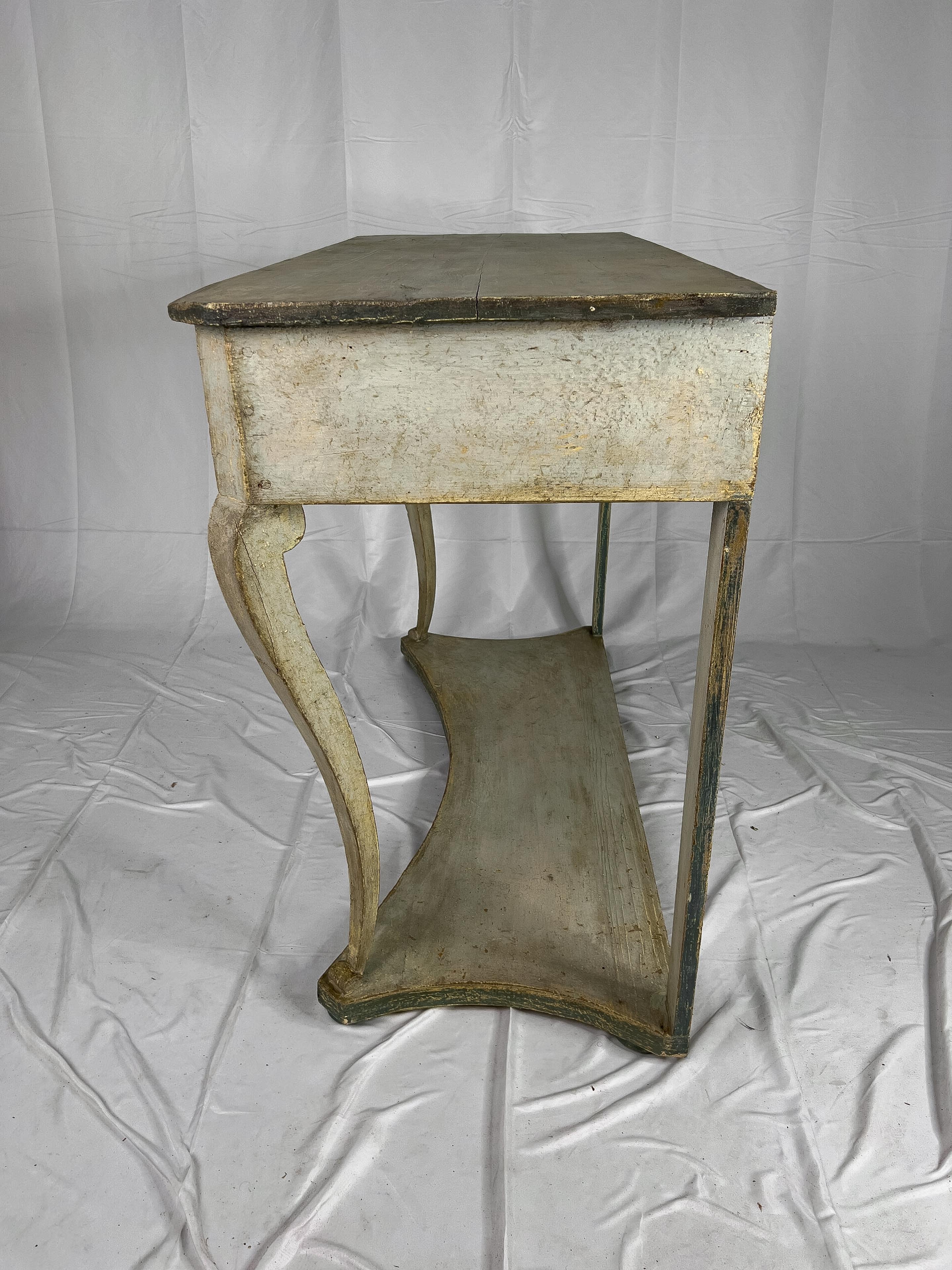 Swedish 19th Century Painted Console Table For Sale 3
