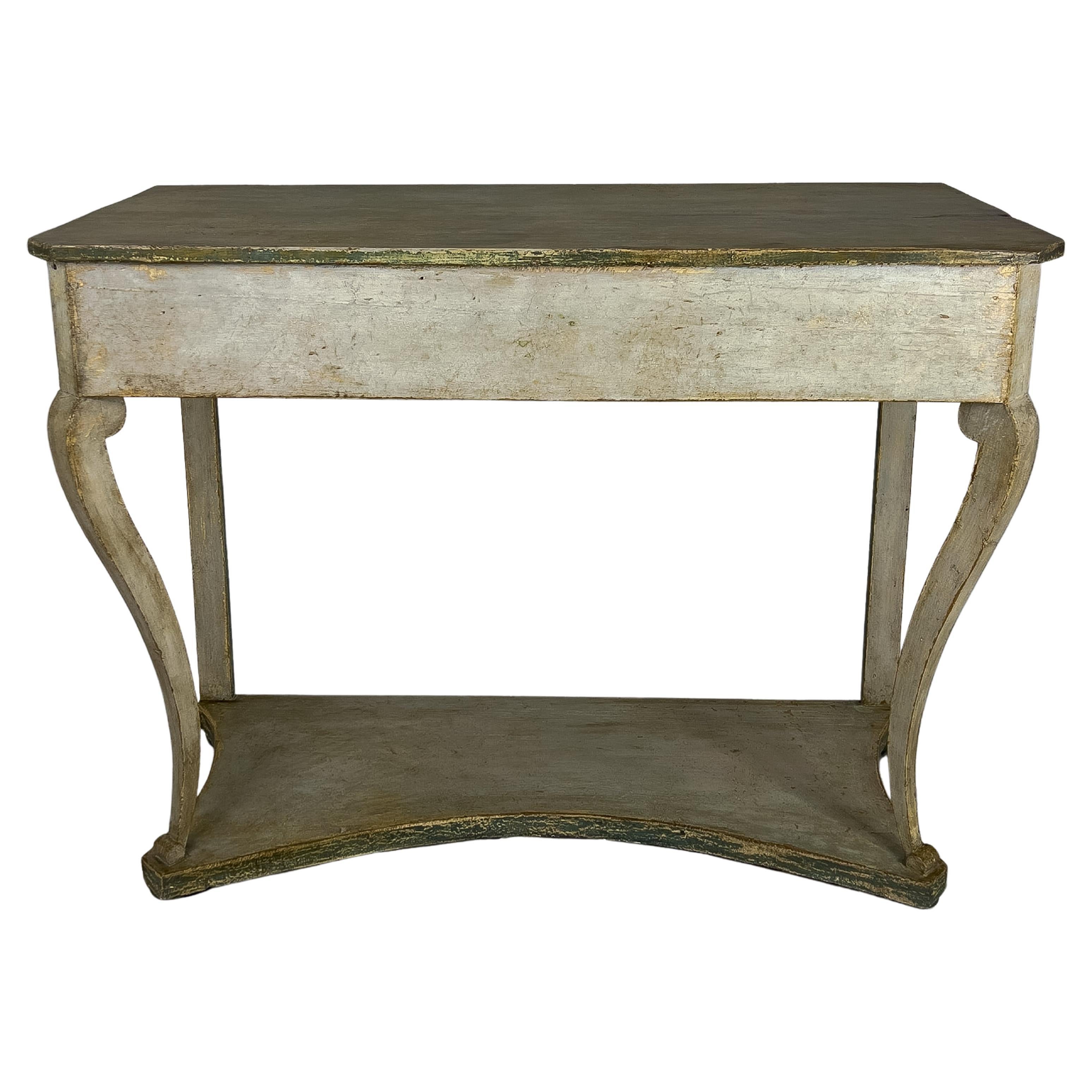 Swedish 19th Century Painted Console Table