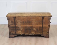Swedish 19th Century Painted Pine Blanket Chest
