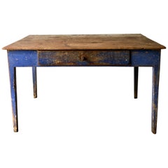 Swedish 19th Century Painted Table or Desk