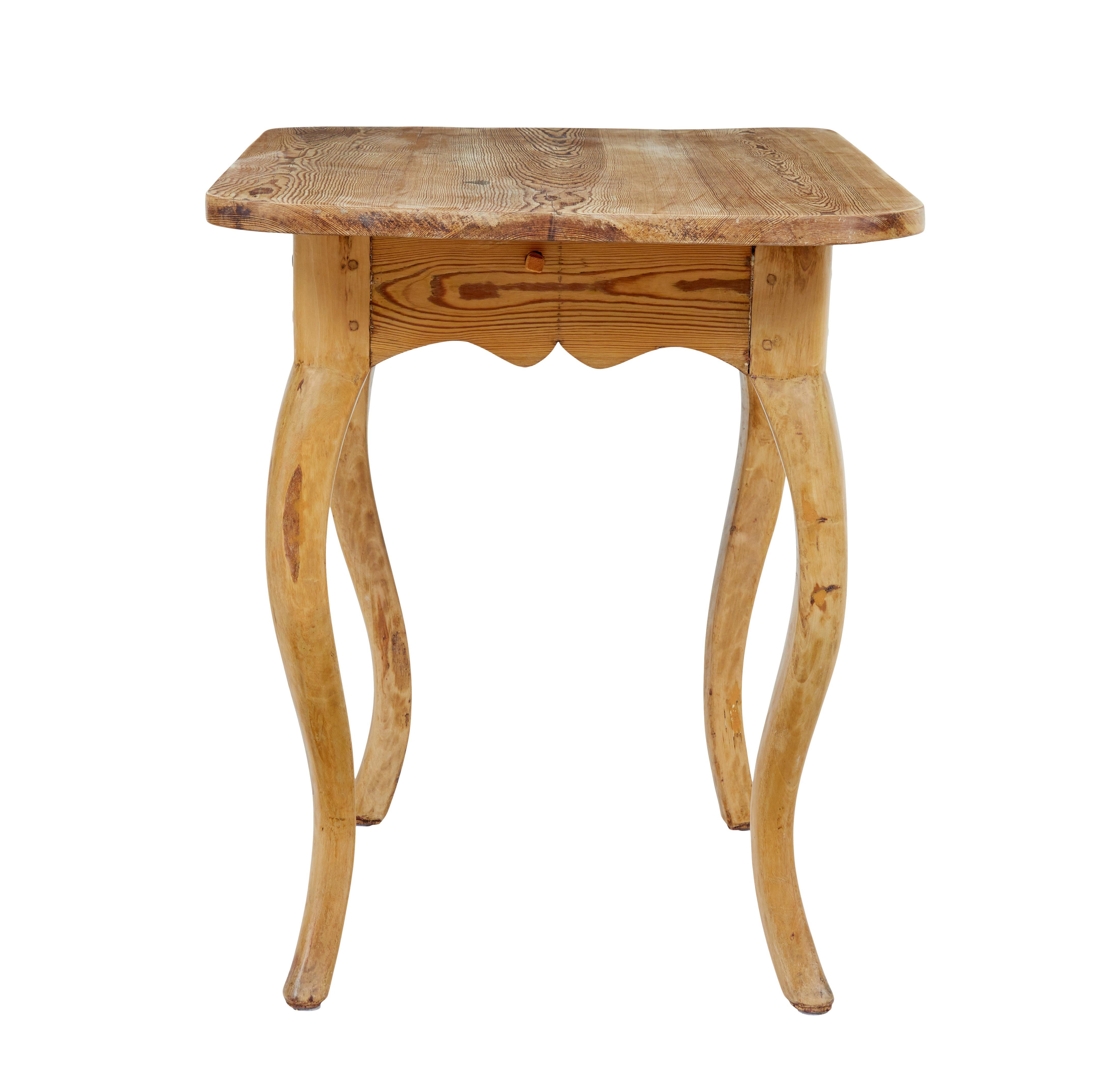 Swedish 19th Century Rococo Revival Side Table For Sale at 1stDibs