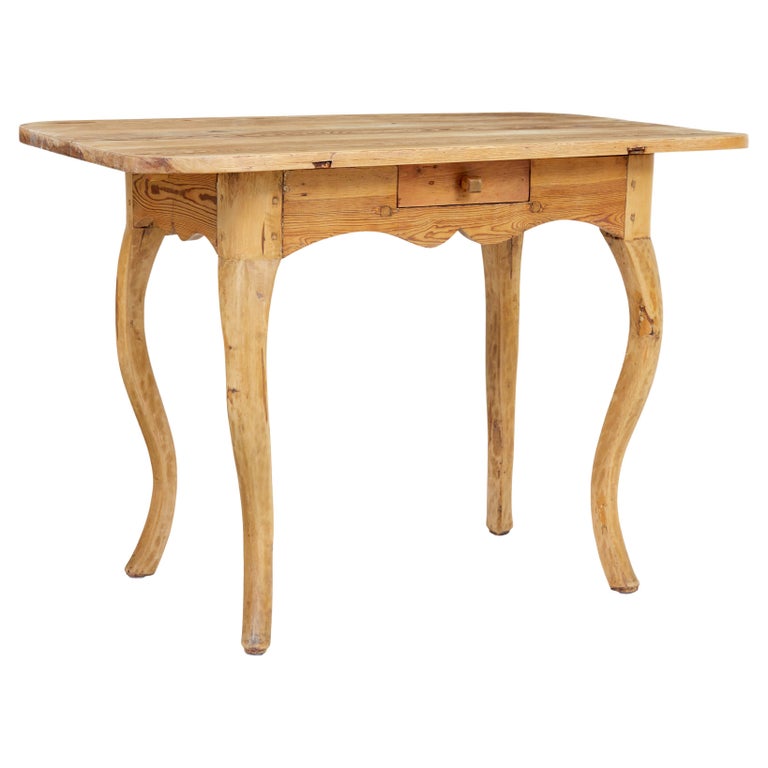 Swedish 19th century rococo revival side table For Sale at 1stDibs