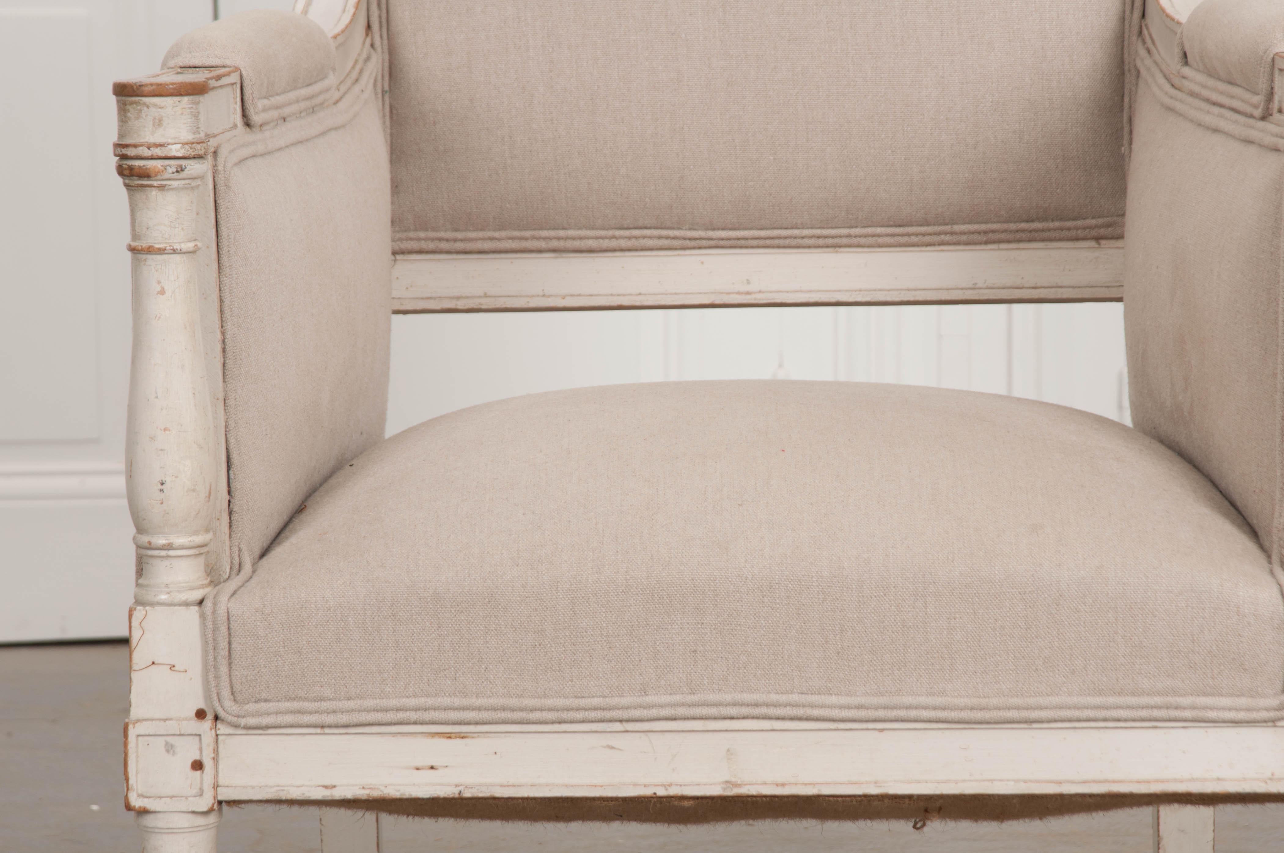 Gustavian Swedish 19th Century Upholstered Chair