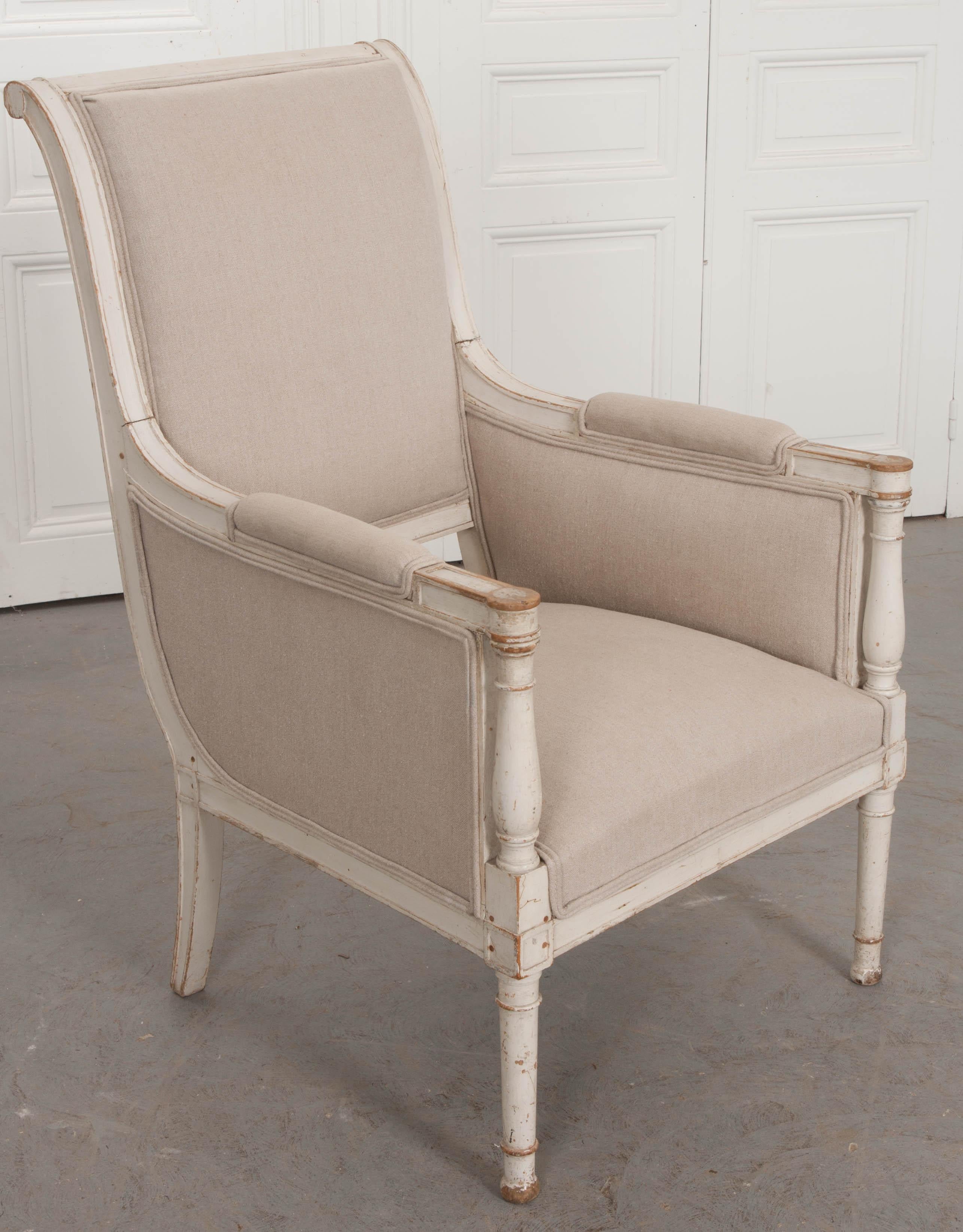 Swedish 19th Century Upholstered Chair 1