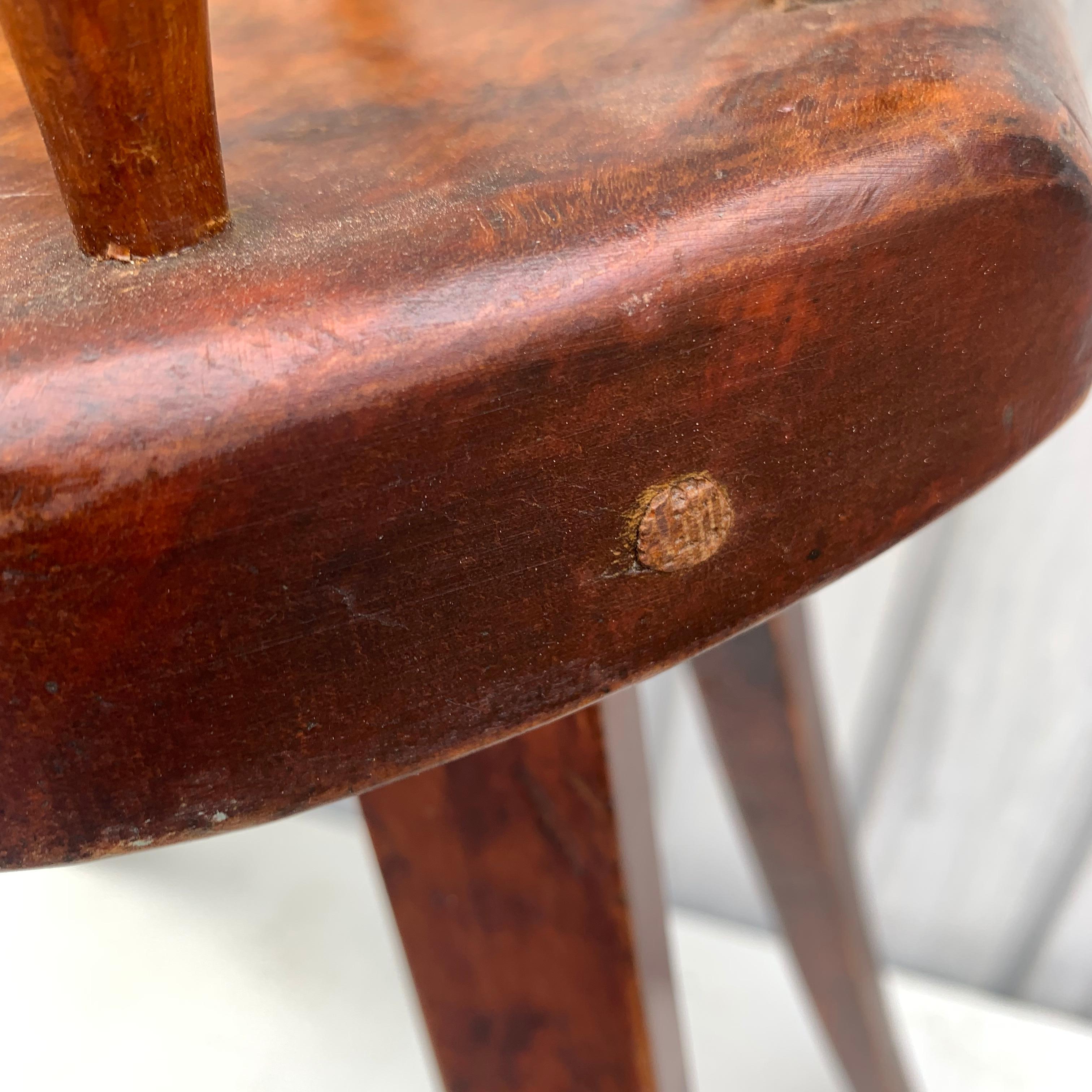 Swedish 19th Century Wooden Child's High Chair For Sale 5
