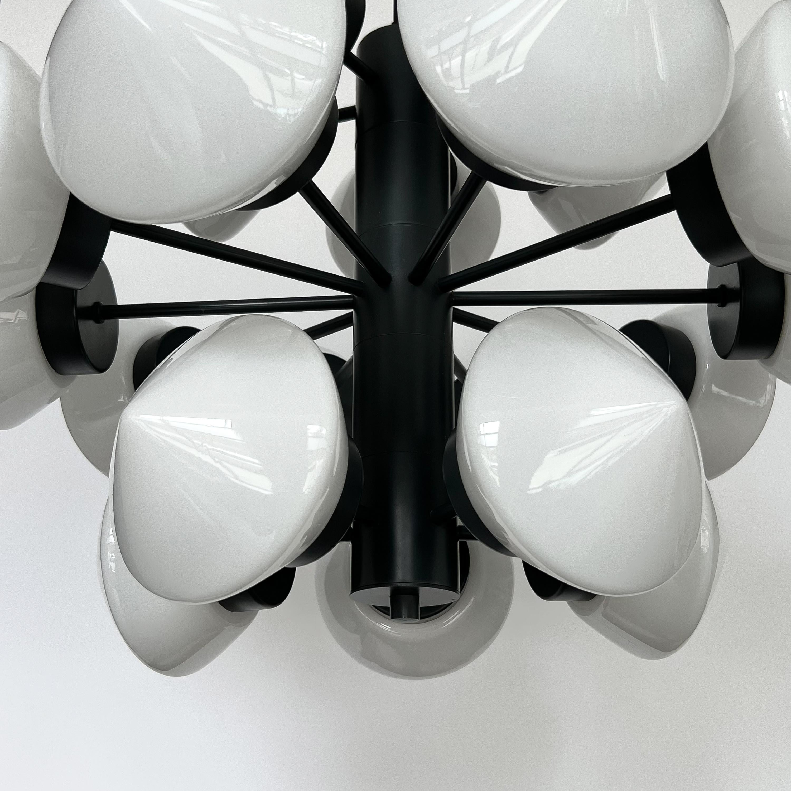 Swedish 20 Globe Chandelier by Fagerhults Belysning For Sale 5
