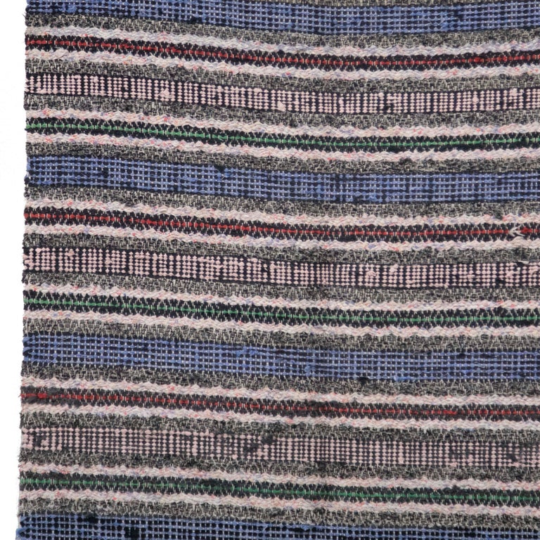 Swedish 20th Century Rag Rug For Sale at 1stDibs