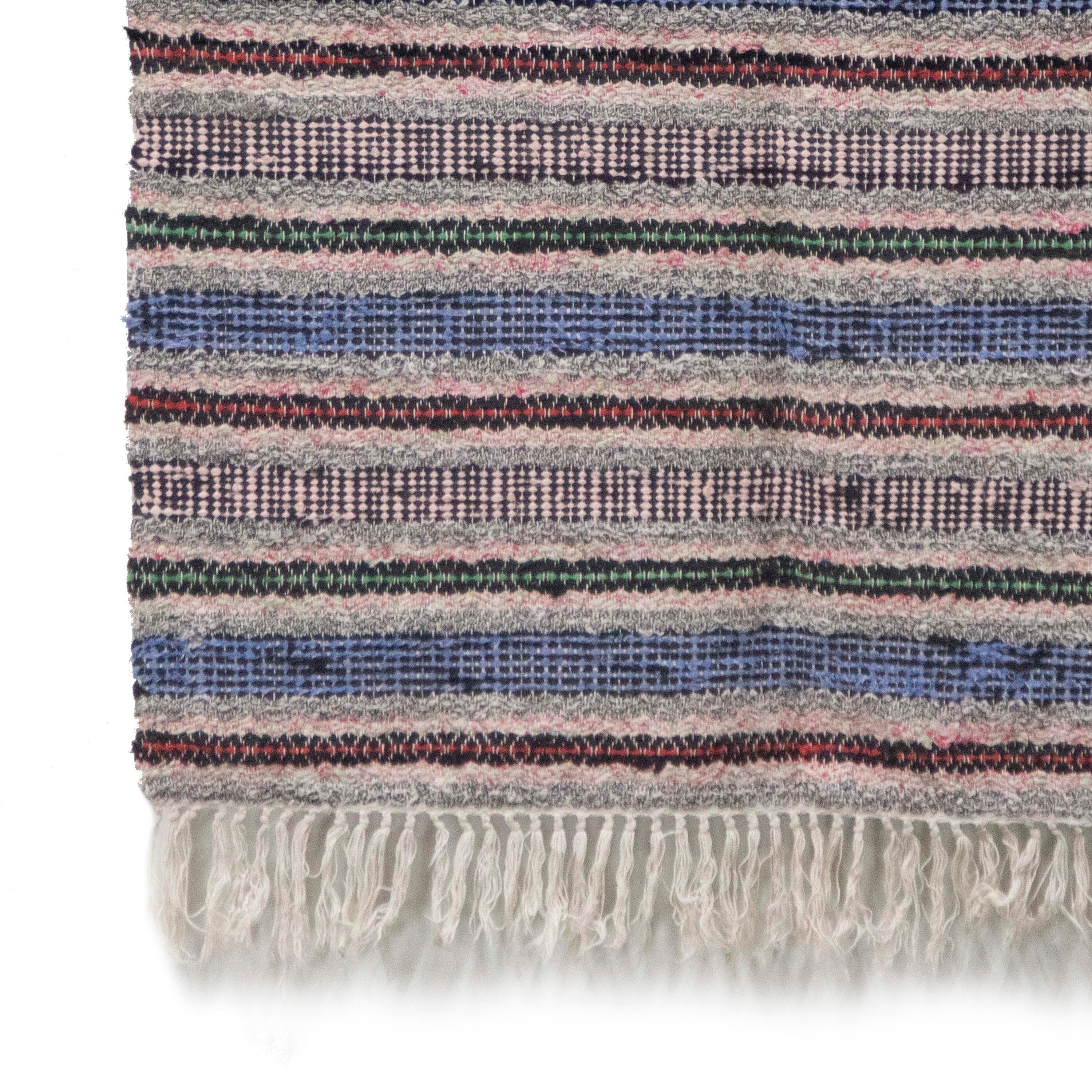 Swedish 20th Century Rag Rug In Good Condition For Sale In Tetbury, Gloucestershire