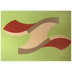 Swedish Abstract Sven Frodin 1973