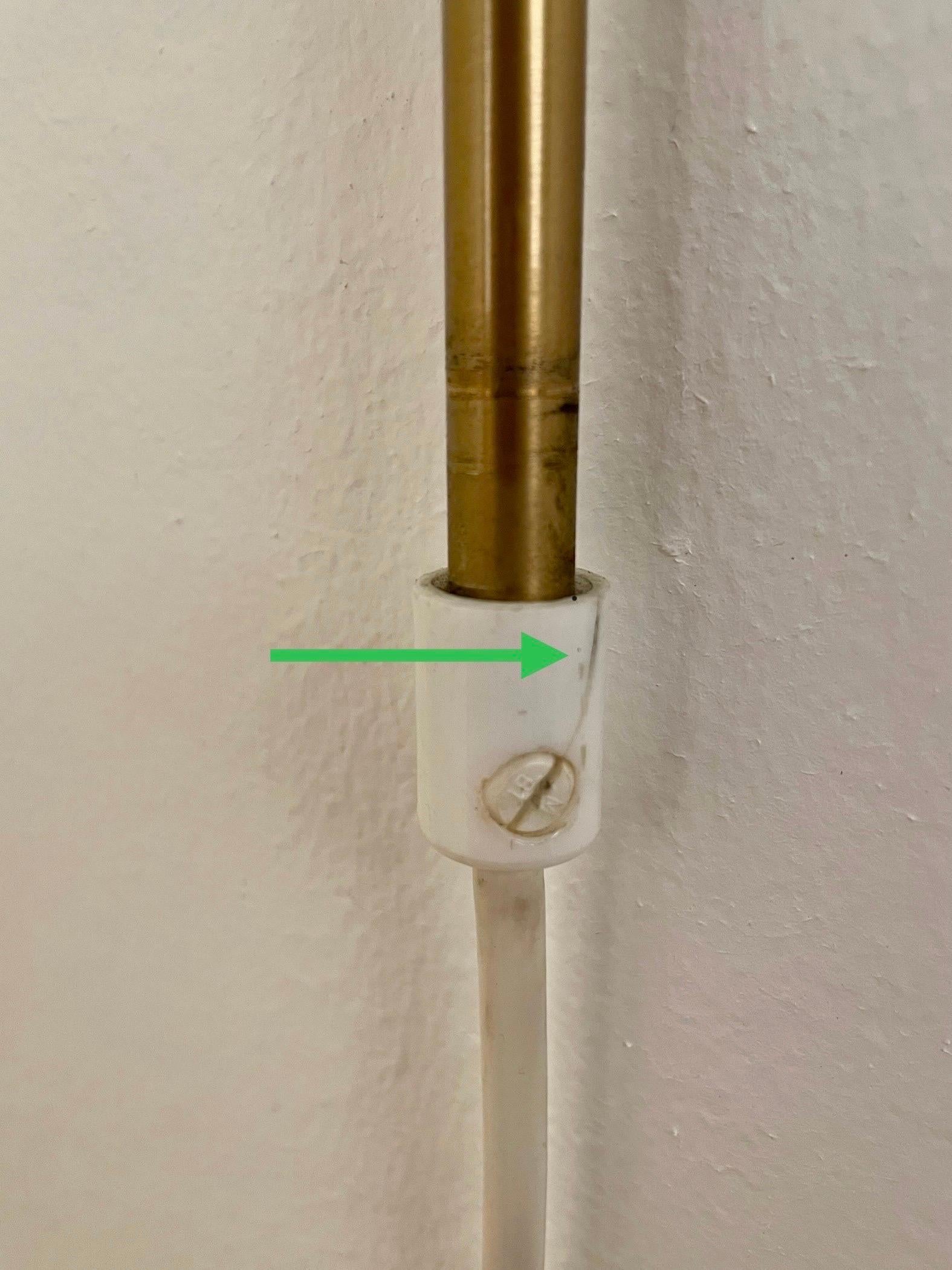 Alf Svensson Swedish Mid-Century Adjustable Wall Sconce SL3 in Perforated Brass For Sale 13