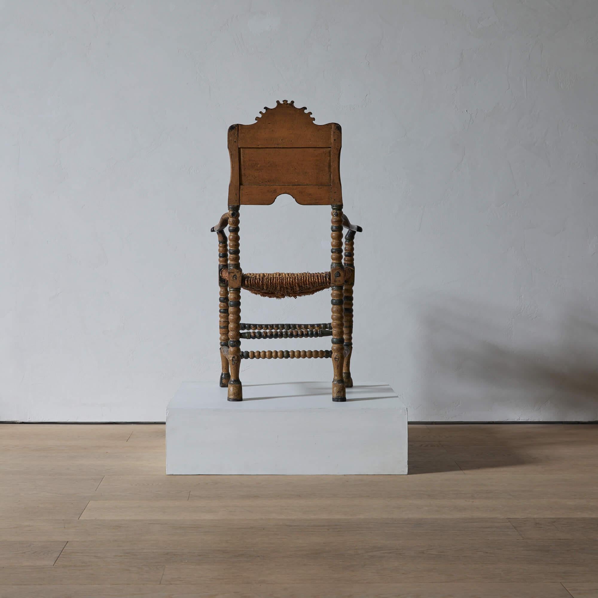 Schwedischer Almoge-Stuhl (19. Jahrhundert) im Angebot