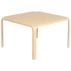 Swedish Alvar Aalto Coffee Table Model X800 Made of Ash and Birch by Artek