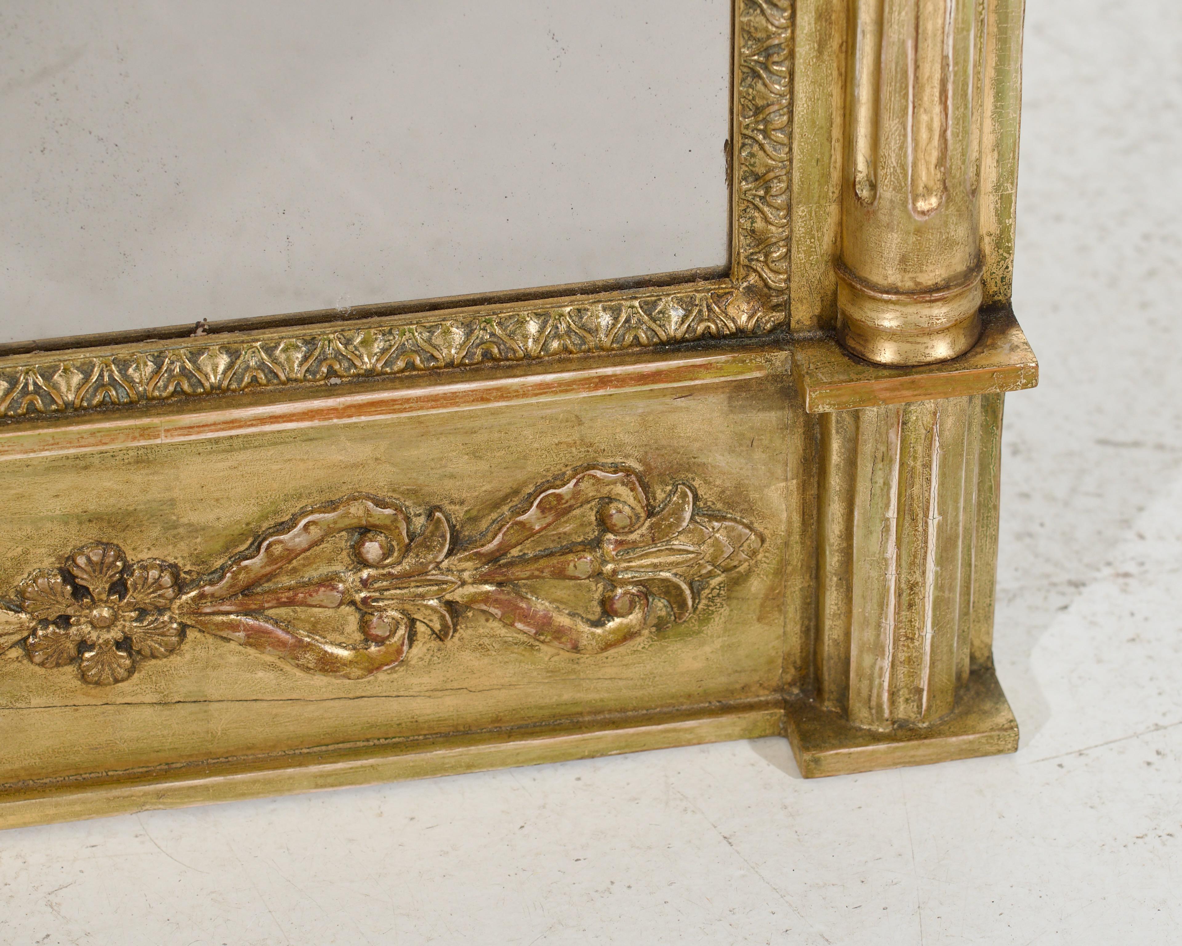 Swedish and Gilded Mirror, circa 1810 For Sale 3