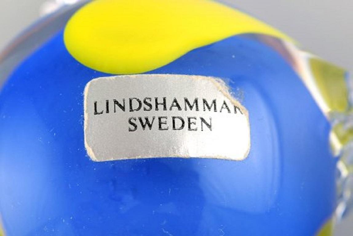 Schwedische und andere Glaskünstler, darunter Lindshammar, neun Vogelfiguren (Ende des 20. Jahrhunderts) im Angebot