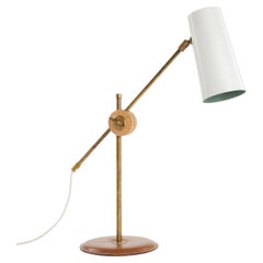 Swedish Anders Pehrson adjustable table lamp  1960's