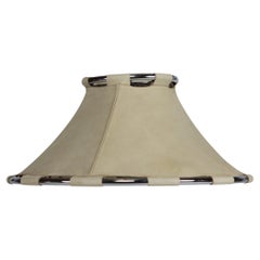 Swedish Anna Pendant Light of Metal  with Leather Cover by Atelje Lyktan 1970s