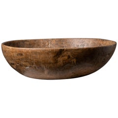 Swedish Antique Birch Root Bowl