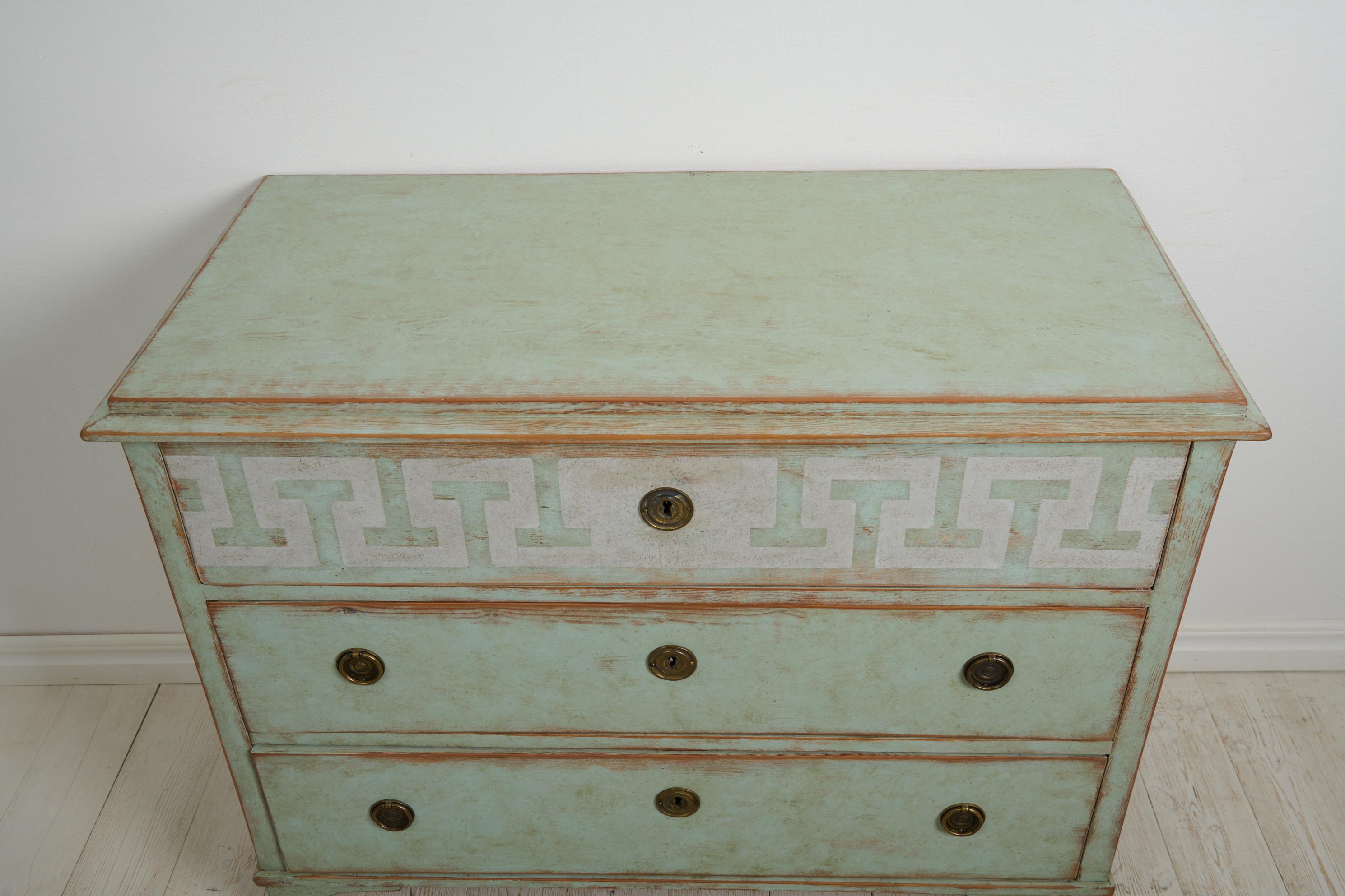 Antico ufficio svedese in stile gustaviano, realizzato a mano in pino massiccio CIRCA 1820 In condizioni buone in vendita a Kramfors, SE