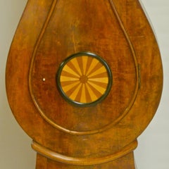 Swedish Antique Mora Clock Biedermeier Carved Detail Ormolu 1800s French Polish
