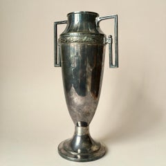 Swedish Antique Pewter Vase
