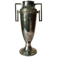 Swedish Antique Pewter Vase