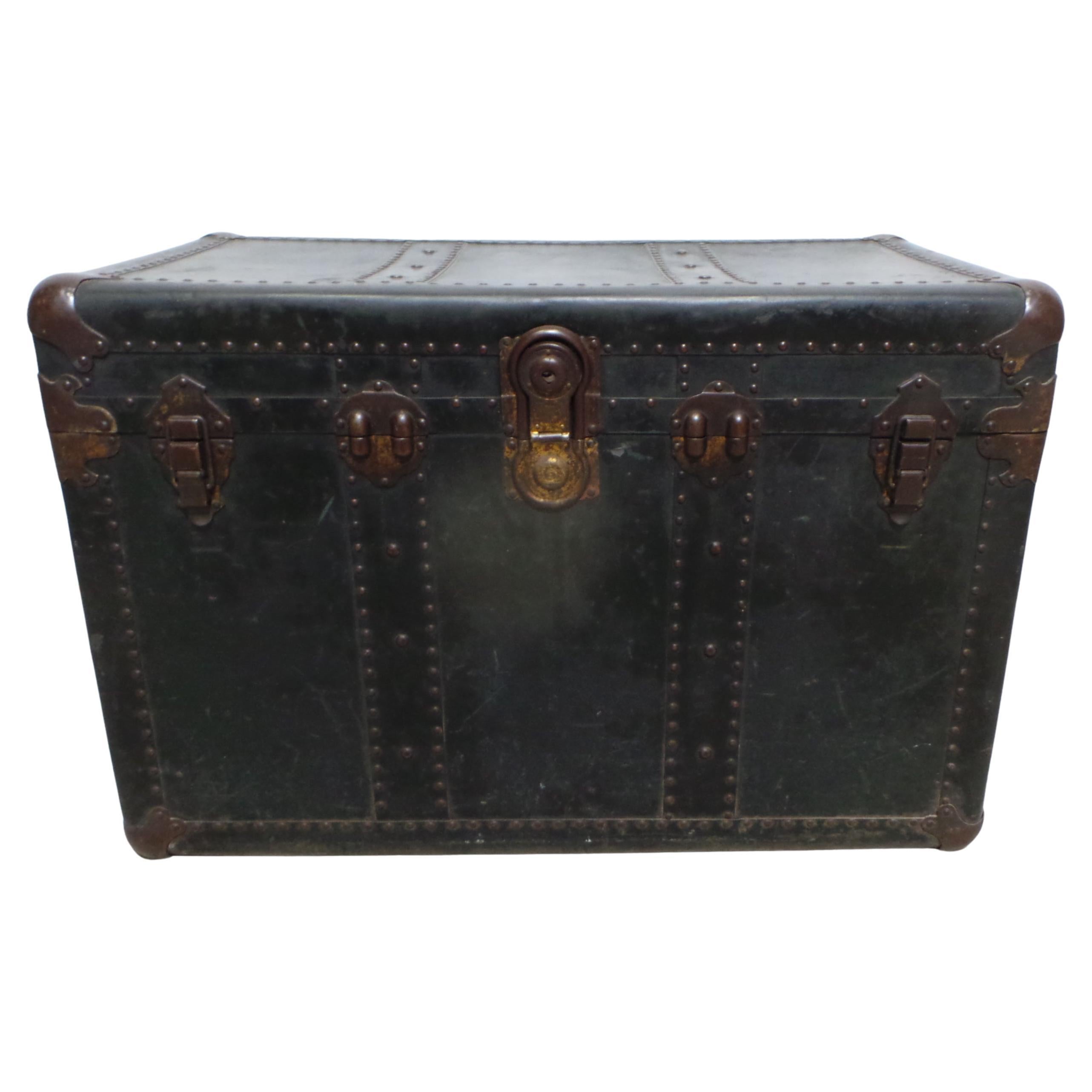 Swedish Antique Travel Trunk