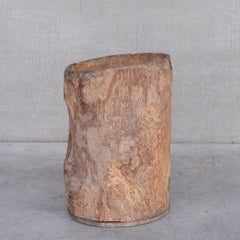 Swedish Antique Tree Stump Planter/Bin