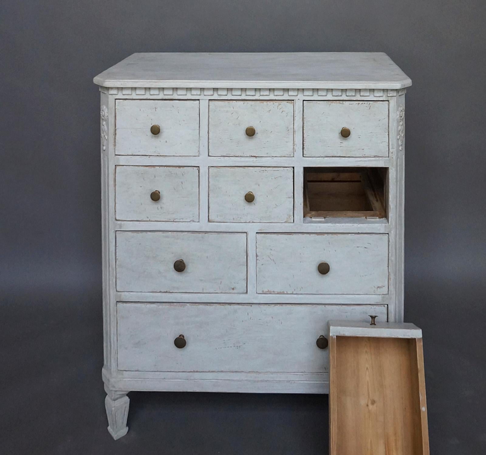 19th Century Swedish Apothecary Chest