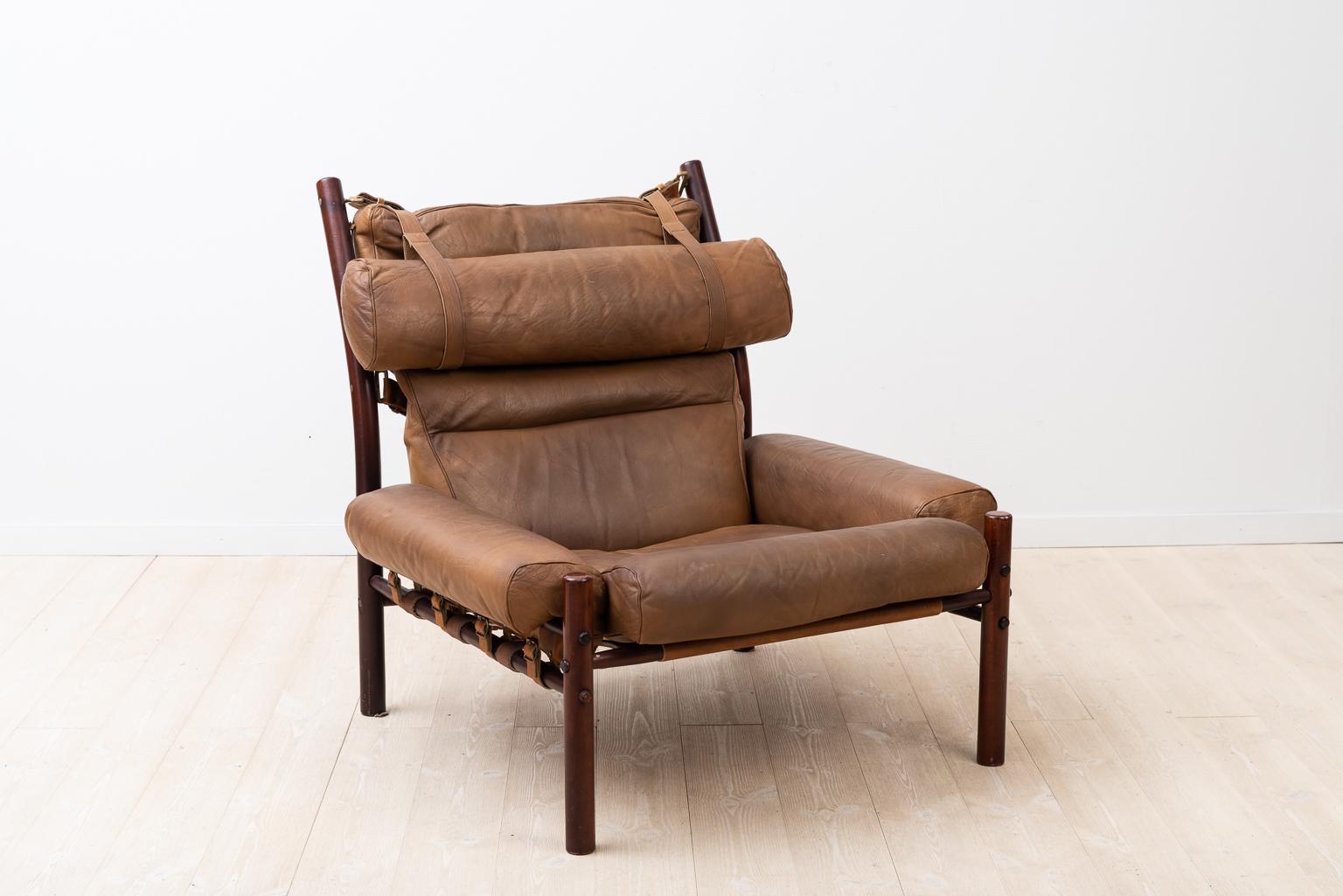 Swedish Armchair INCA Designed by Arne Norell 3