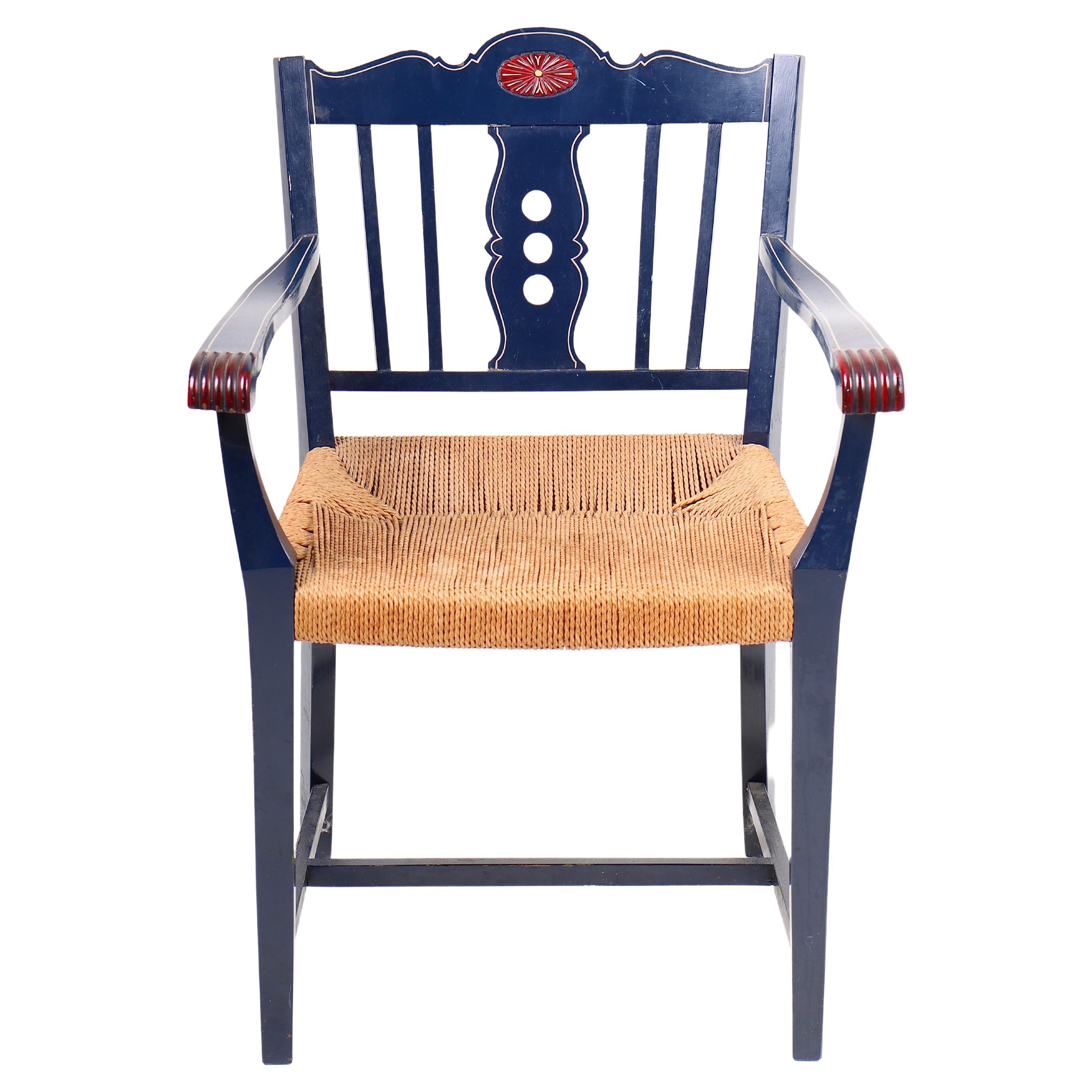 Schwedischer Sessel. Entworfen und hergestellt in Schweden, toller Originalzustand.