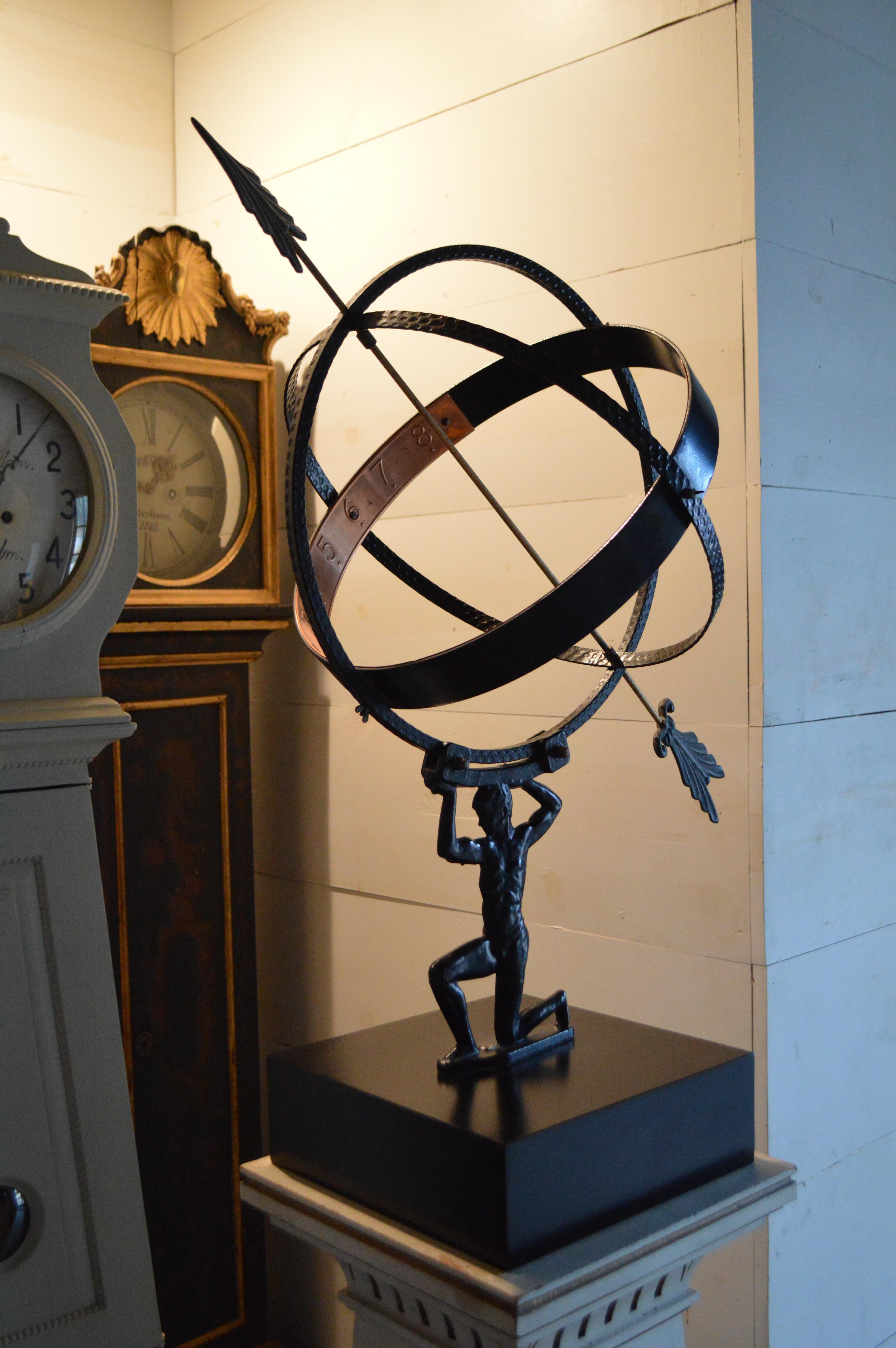 Swedish Armillary Sculpture For Sale 3