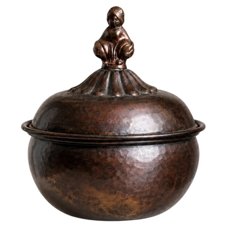 Bonbonnière suédoise Art déco par Sune Bäckström, années 1930 en vente