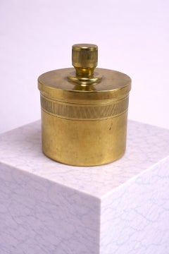 Swedish Art Deco Bronze Lidded Box by O.H. Lagerstedt, circa 1930s