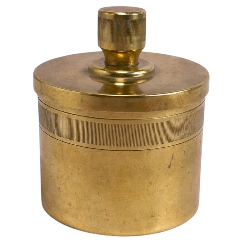 Swedish Art Deco Bronze Lidded Box by O.H. Lagerstedt, circa 1930s For Sale