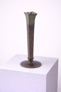 Swedish Art Deco Bronze Vase by GAB Guldsmedsaktiebolaget, 1930s