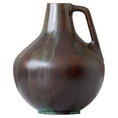 Swedish Art Deco Bronze Vase, Sweden, 1930s.
