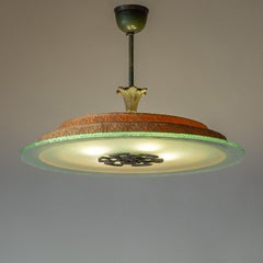 Swedish Art Deco Ceiling Light, 1930s