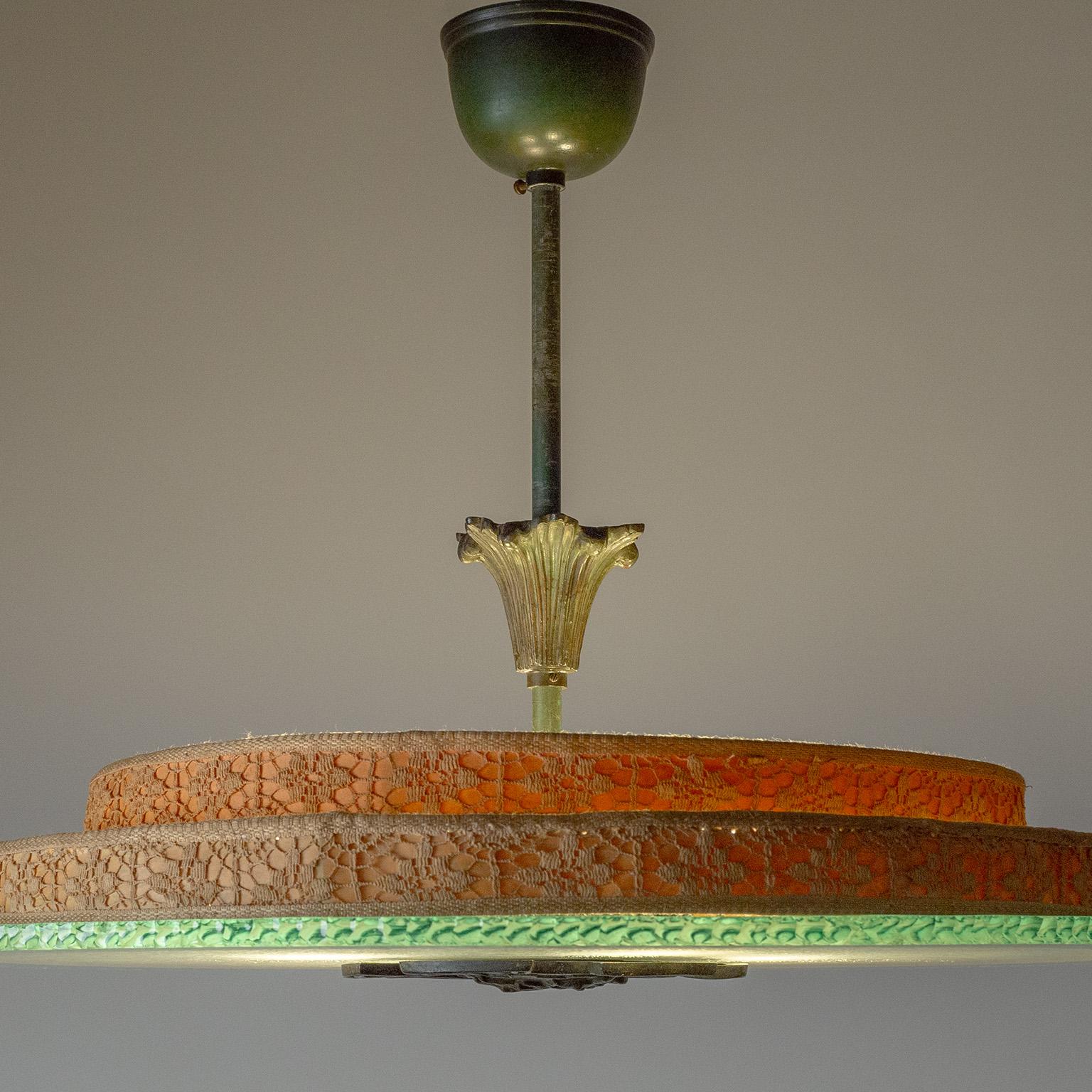 Plafoniera svedese in stile Art Déco, anni '30 in vendita 1