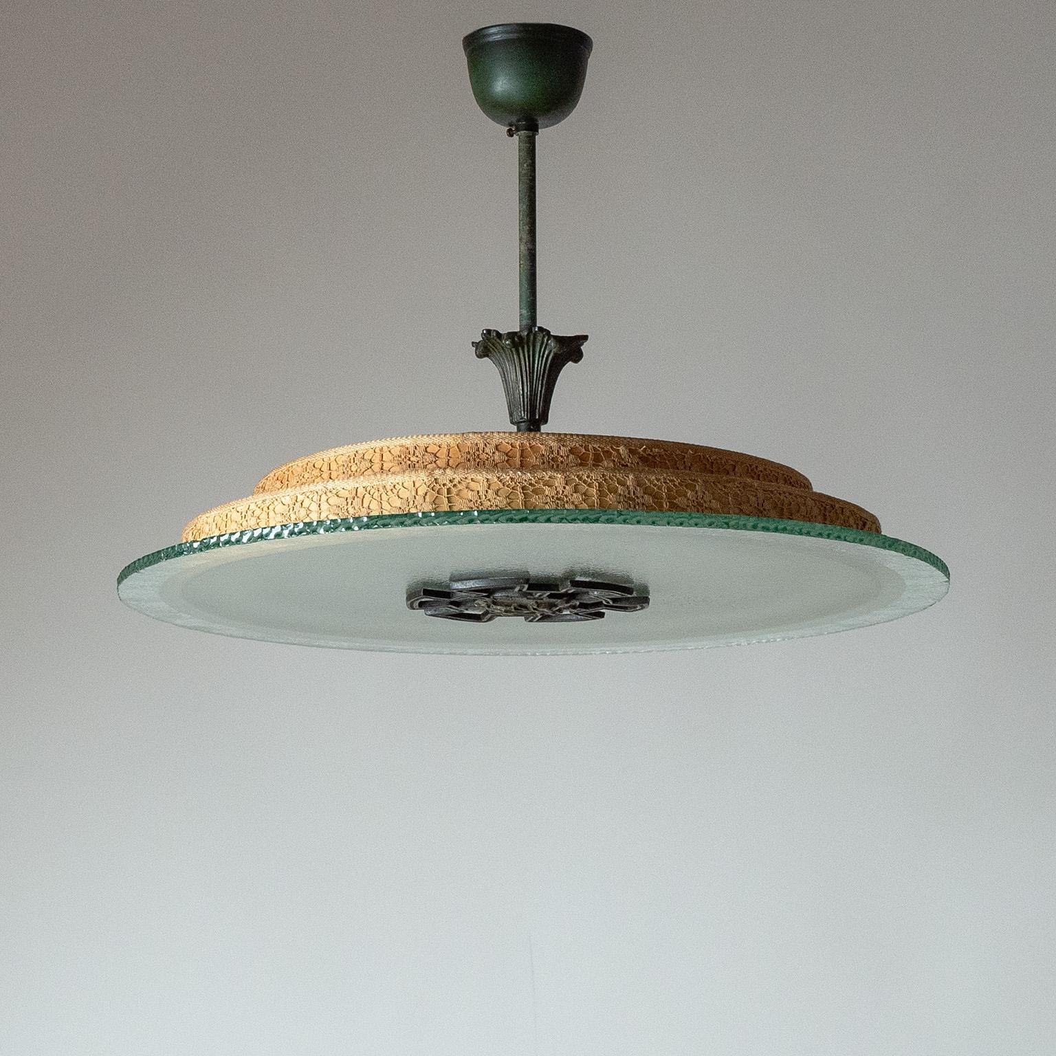 Plafoniera svedese in stile Art Déco, anni '30 in vendita 2