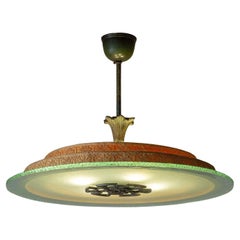 Schwedische Art-déco-Deckenleuchte, 1930er-Jahre
