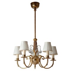 Swedish Art Deco Chandelier, 1930s
