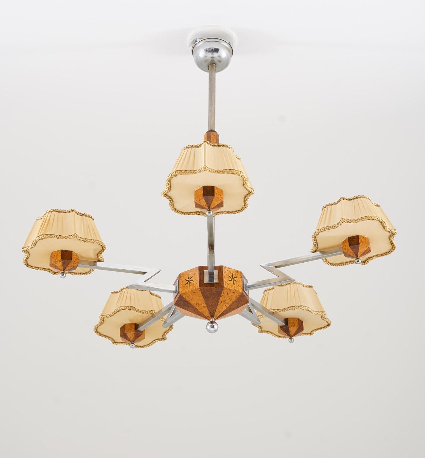 Art Déco Lampadario Art Deco svedese in vendita