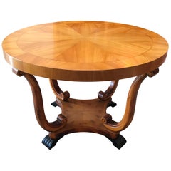 Swedish Art Deco Circular Centre Table