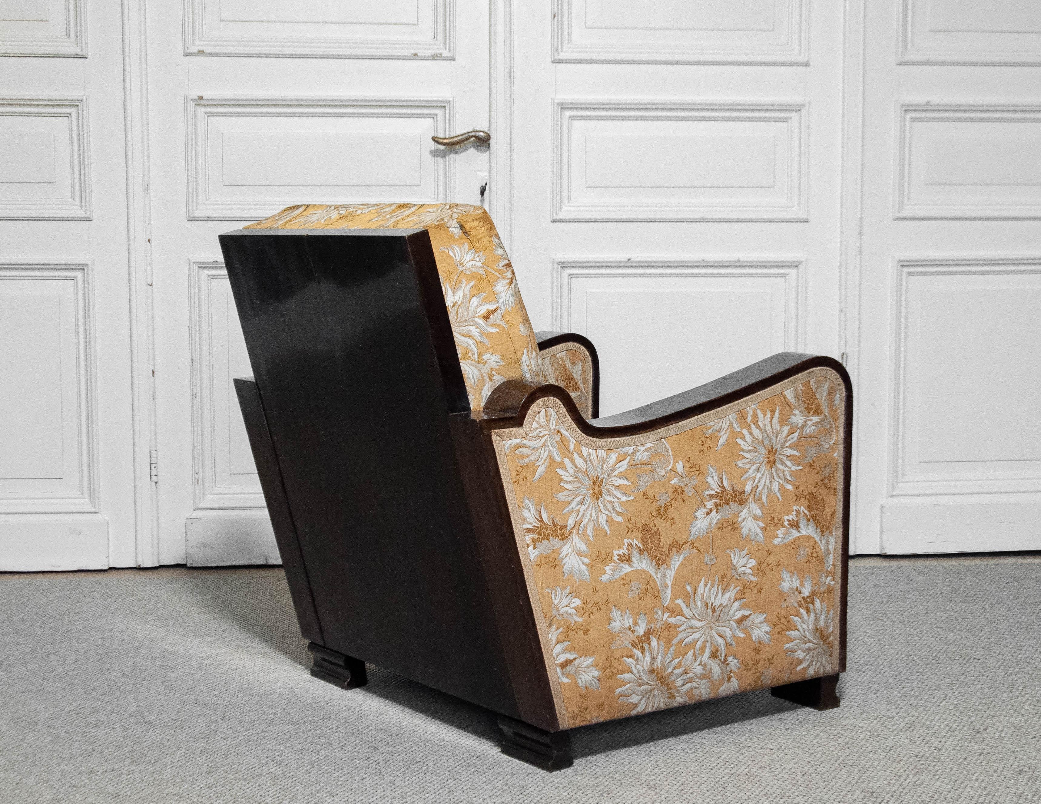 Swedish Art Deco Club Chair, 1920s For Sale 1