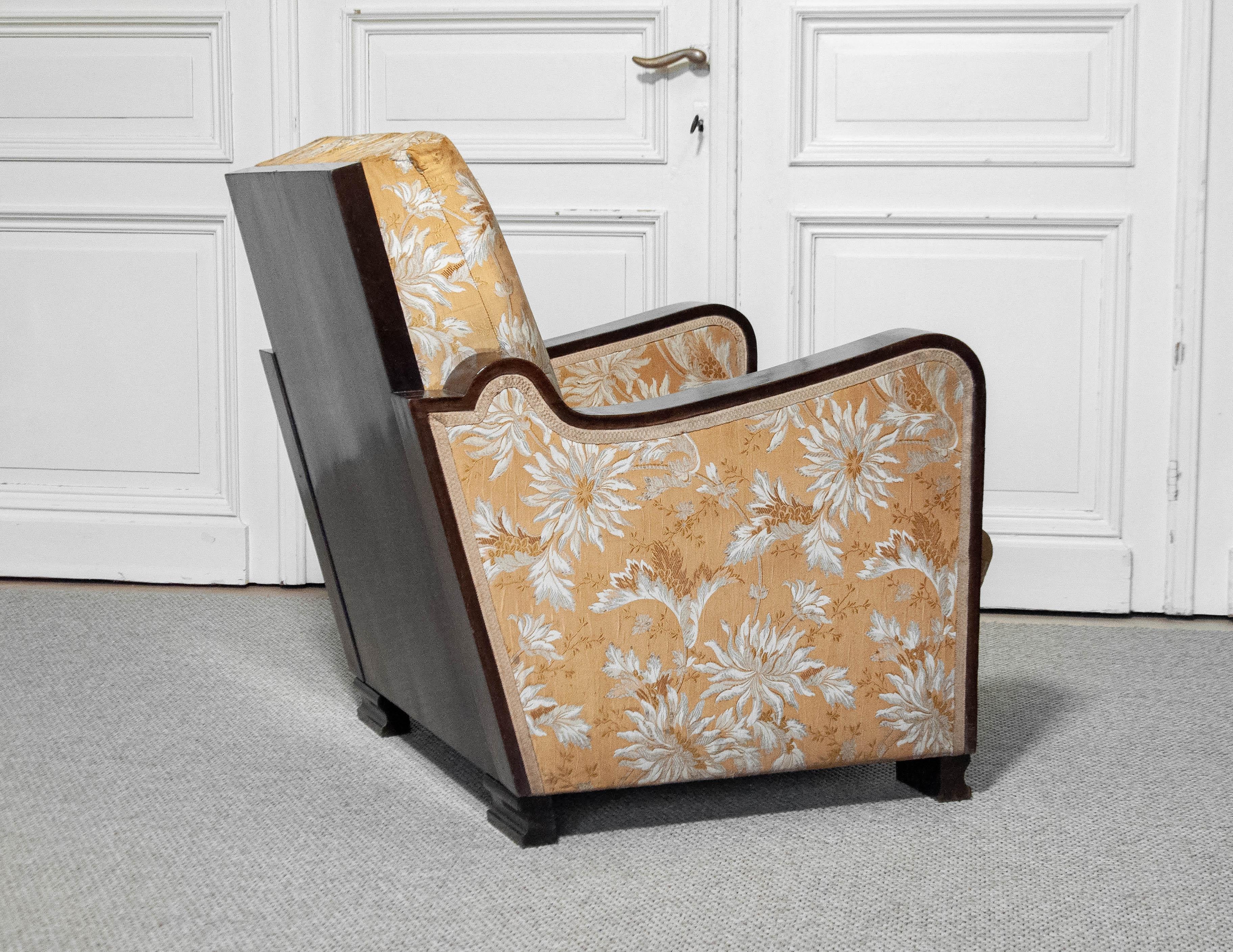 Swedish Art Deco Club Chair, 1920s For Sale 2