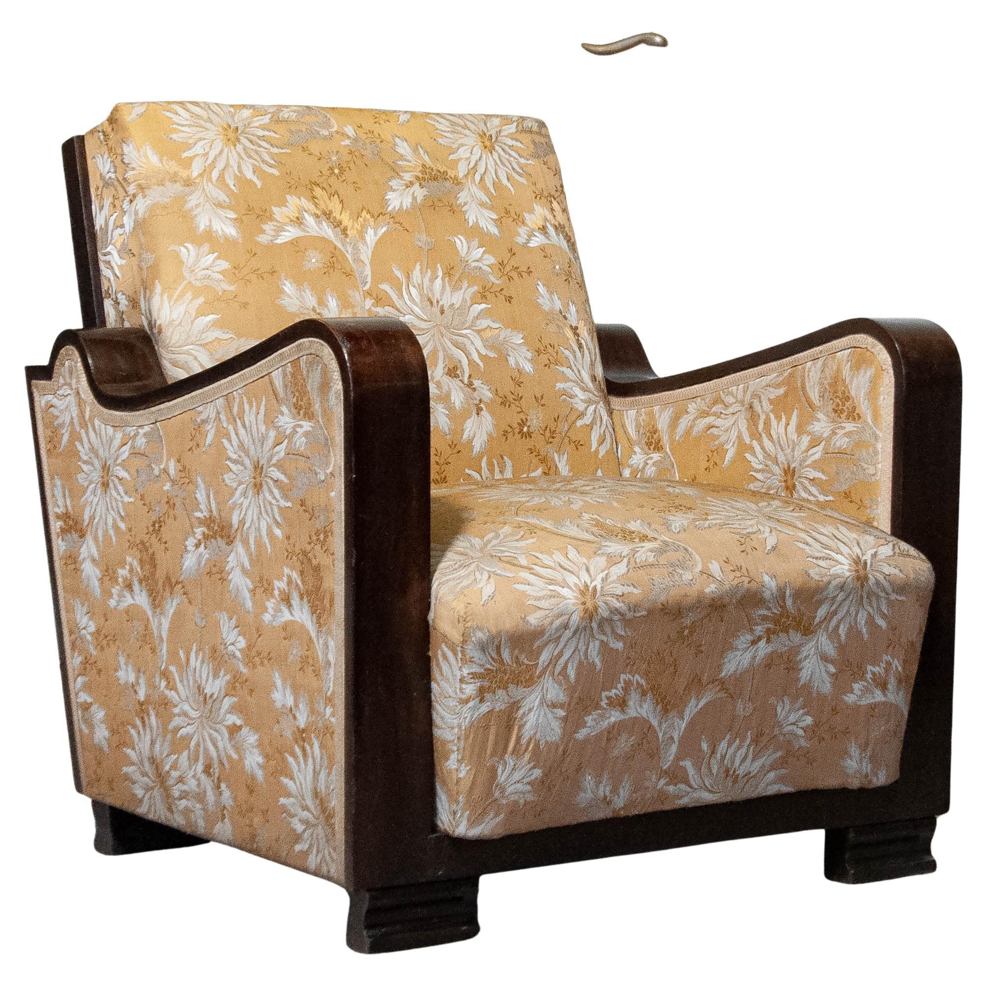 Swedish Art Deco Club Chair, 1920s