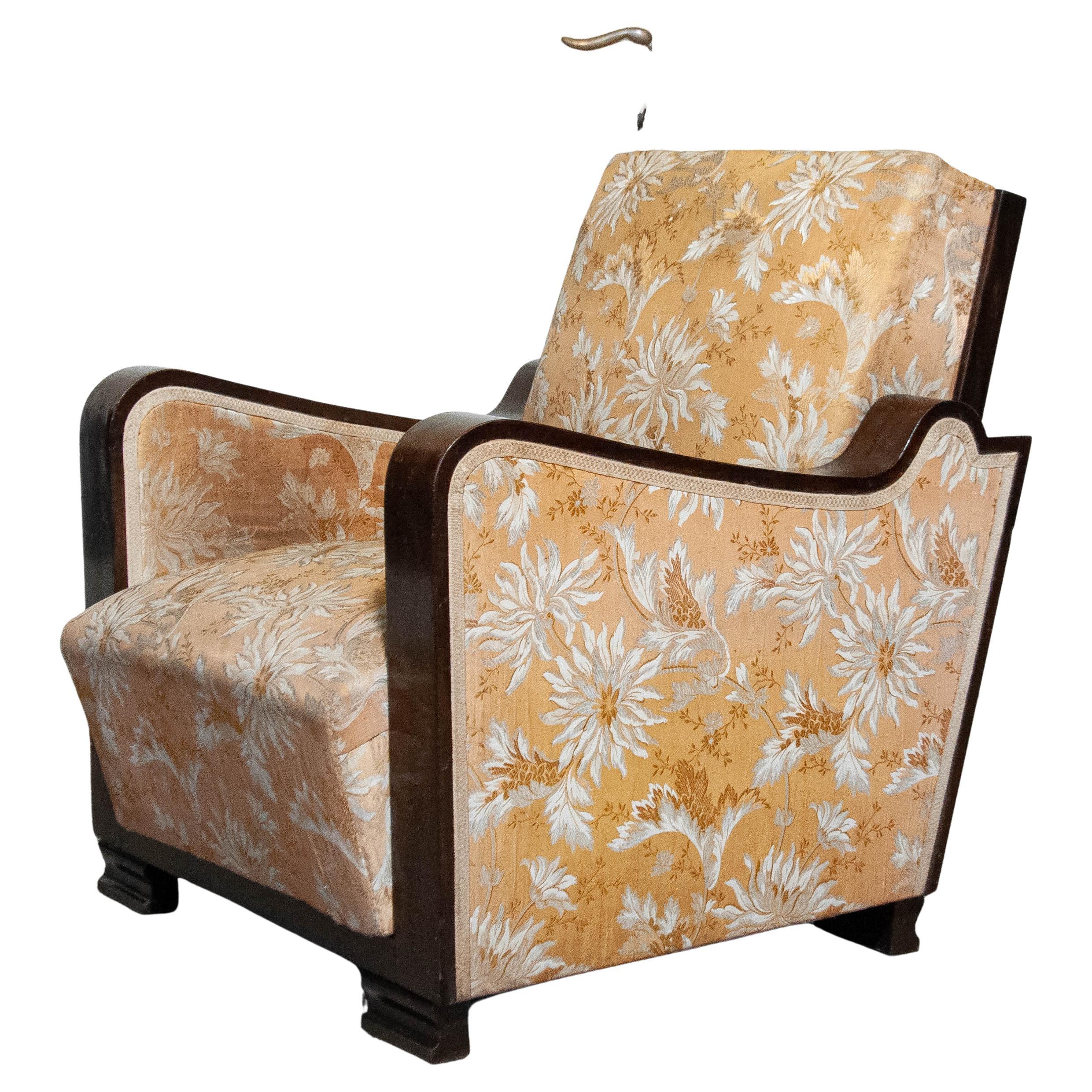 Schwedischer Art Deco Clubsessel, 1920er Jahre im Angebot